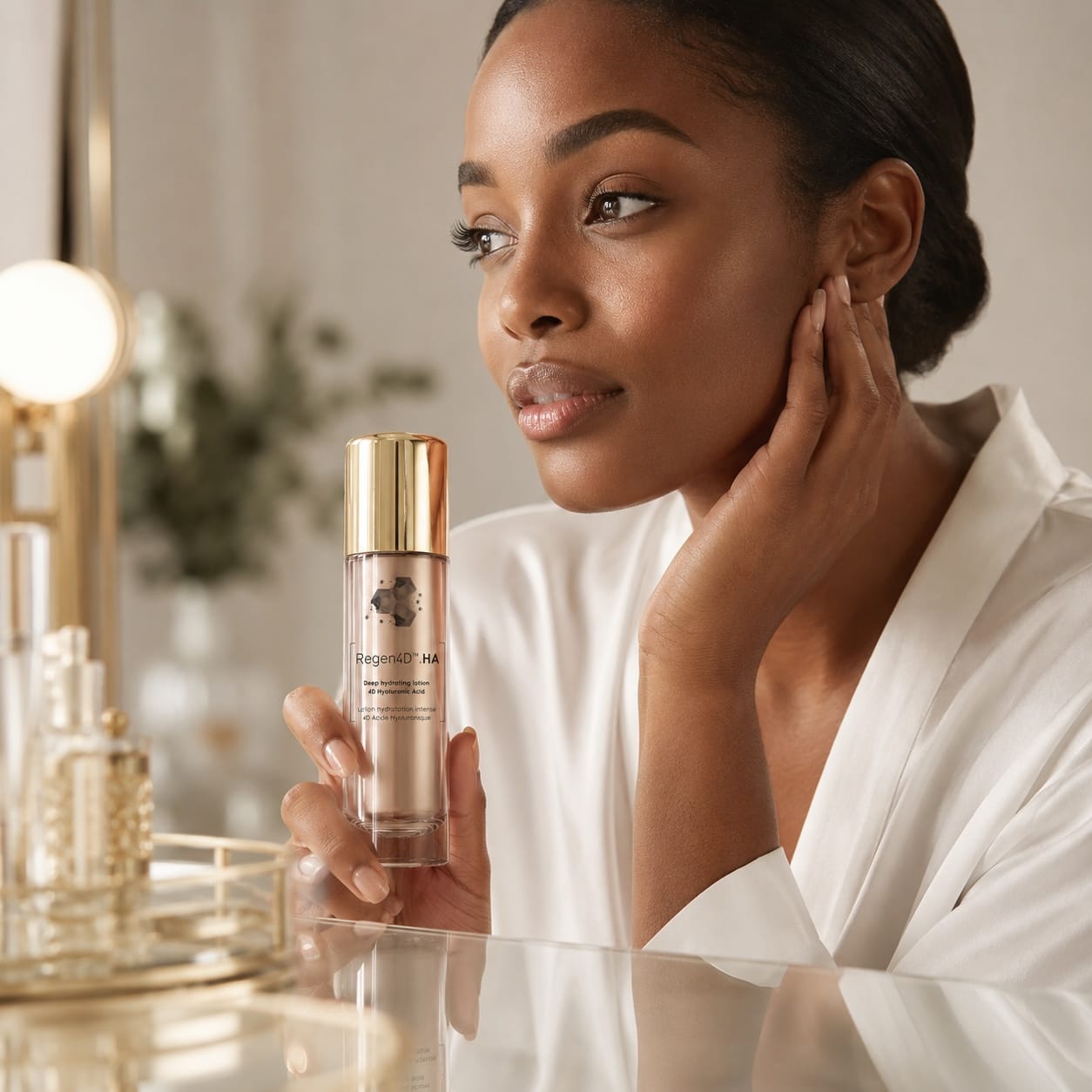black woman regenskin